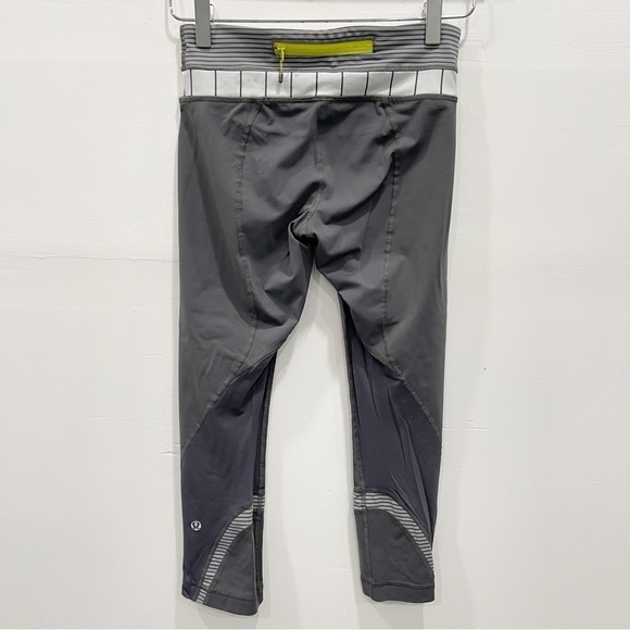Lululemon Run Inspire Crop II Legging Grey Luxtreme - Picture 2 of 8